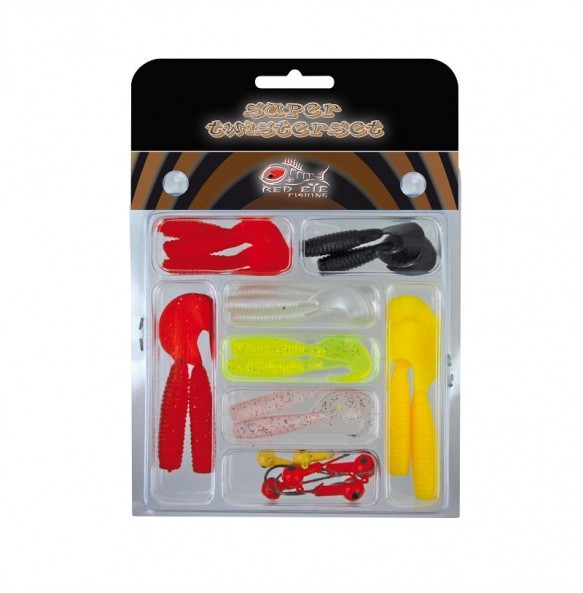 Red Eye Fishing Twister Set