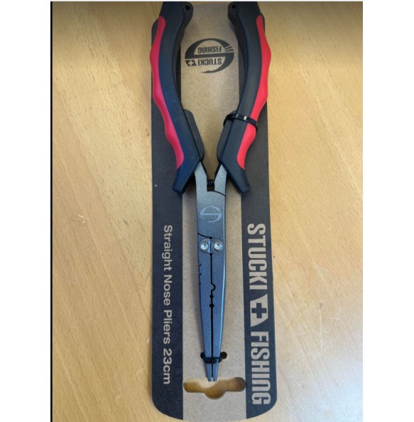 STUCKI STRAIGHT NOSE PLIERS 23CM