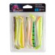 Fox Rage Zander Pro Shad Mixed Colour Pack 7.5cm 5pcs.