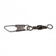 STUCKI FISHING Barrel Swivel with Safety Snap