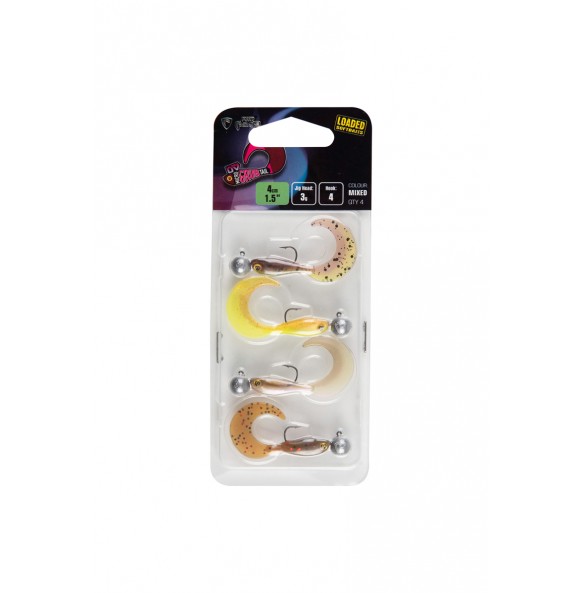 Fox Rage Ultra UV Micro Grub Tail Loaded Lure Pack