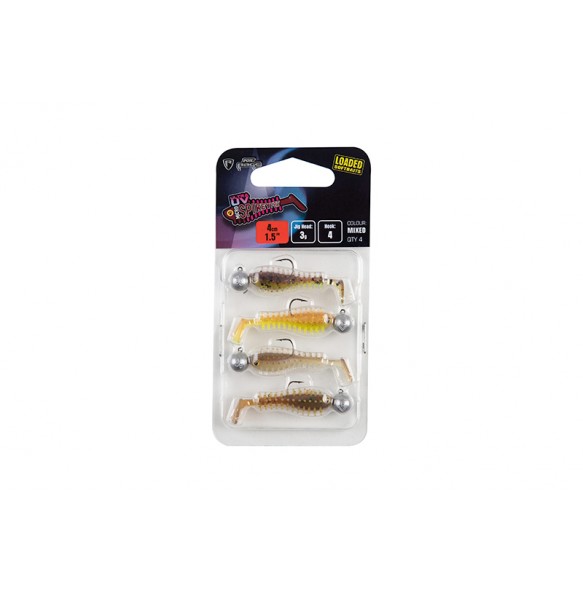 Fox Rage Ultra UV Micro Spikey Loaded Lure Pack 4cm 3g