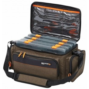 Sac De Tansport Savage Gear System Box Bags 24 x 47 x 30 4 BOITES