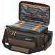 Sac De Tansport Savage Gear System Box Bags 24 x 47 x 30CM + 4 BOITES