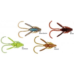 Stucki Fanatics Red Eye Easy Shrimp 25 - Softlure / Gummiköder 10PCS