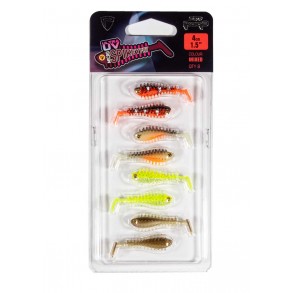 Fox Rage Micro Spikey Mixed Colour Lure Pack