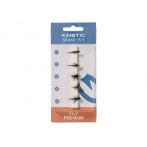 KINETIC NYMPF FLIES 1 5PCS