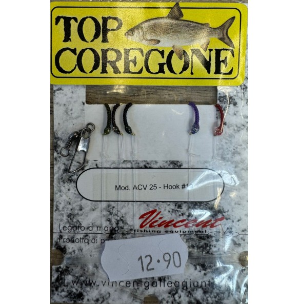 MIKRA TOP COREGONE HOOK TAILLE 14 MODEL ACV25