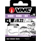 VMC HAMECONS MONTES VER / 0.22MM / TAILLE N°8 / 10PCS