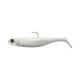 LEURRE SOUPLE SAVAGE MINNOW WL 12.5CM 28G SINKING WHITE PEARL SILVER 2+1