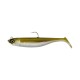 LEURRE SOUPLE SAVAGE MINNOW WL 12.5CM 28G SINKING WHITE PEARL SILVER 2+1